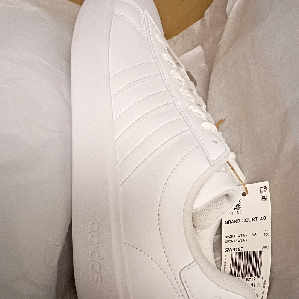 Adidas Cloudfoam White Sneakers